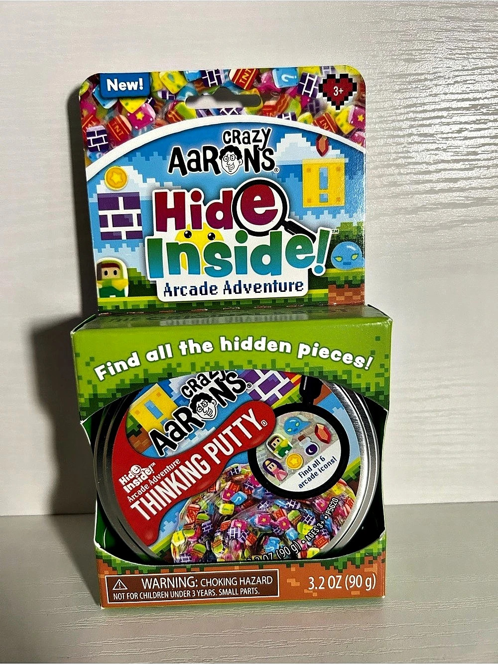 Crazy Aaron's Hide Inside! Arcade Adventure Thinking Putty